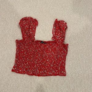 Sundae Muse red tank top